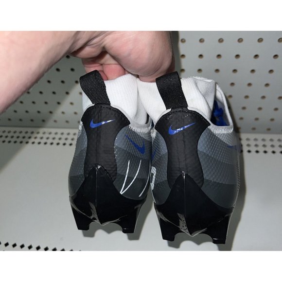 Nike Vapor Edge Pro 360 Mens Football Cleats Size 13 Gray Blue White Black main image 8